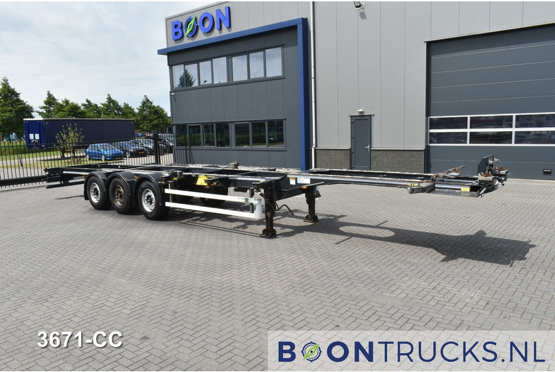 Renders EURO 925 | 2x20-30-40-45ft HC * LIFT AXLE * DISC BRAKES * EXTENDABLE REAR * MOT 12-2025 - Container/ Wechselfahrgestell Auflieger: das Bild 4 Renders EURO 925 | 2x20-30-40-45ft HC * LIFT AXLE * DISC BRAKES * EXTENDABLE REAR * MOT 12-2025 - Container/ Wechselfahrgestell Auflieger: das Bild 4