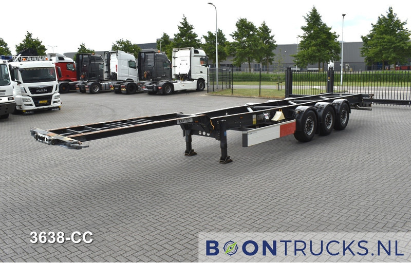 Schmitz Cargobull SCF24 FIXED CHASSIS | 45ft HC * 4400 Kg * SAF/DISC * NL TRAILER * APK 06-2026 - Container/ Wechselfahrgestell Auflieger: das Bild 4 Schmitz Cargobull SCF24 FIXED CHASSIS | 45ft HC * 4400 Kg * SAF/DISC * NL TRAILER * APK 06-2026 - Container/ Wechselfahrgestell Auflieger: das Bild 4