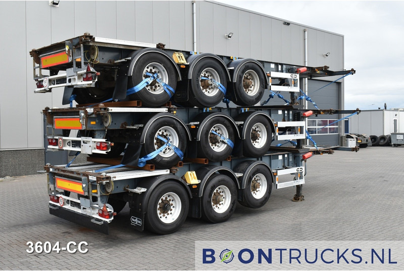 Van Hool 3B0071 € 12750 STACK PRICE | 20-30ft * ADR: FL, AT, OX * 3840 KG * LIFT AXLE - Container/ Wechselfahrgestell Auflieger: das Bild 1 Van Hool 3B0071 € 12750 STACK PRICE | 20-30ft * ADR: FL, AT, OX * 3840 KG * LIFT AXLE - Container/ Wechselfahrgestell Auflieger: das Bild 1