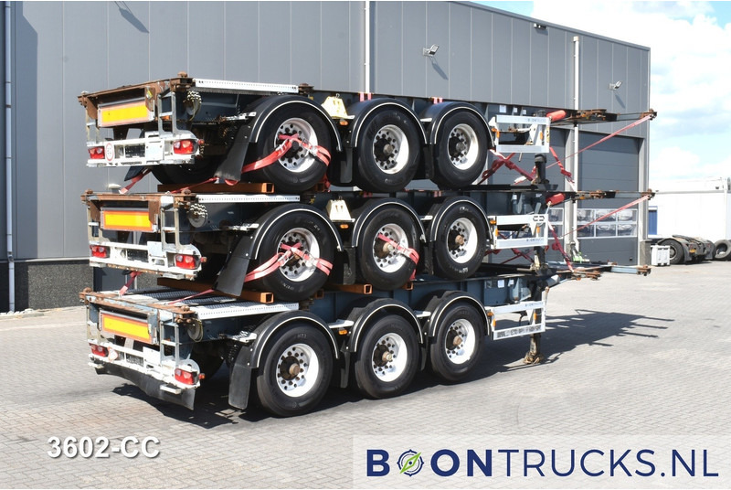 Van Hool 3B0071 STACK PRICE € 12750 | 20-30ft * ADR: FL, AT, OX * 3840 KG * LIFT AXLE - Container/ Wechselfahrgestell Auflieger: das Bild 1 Van Hool 3B0071 STACK PRICE € 12750 | 20-30ft * ADR: FL, AT, OX * 3840 KG * LIFT AXLE - Container/ Wechselfahrgestell Auflieger: das Bild 1