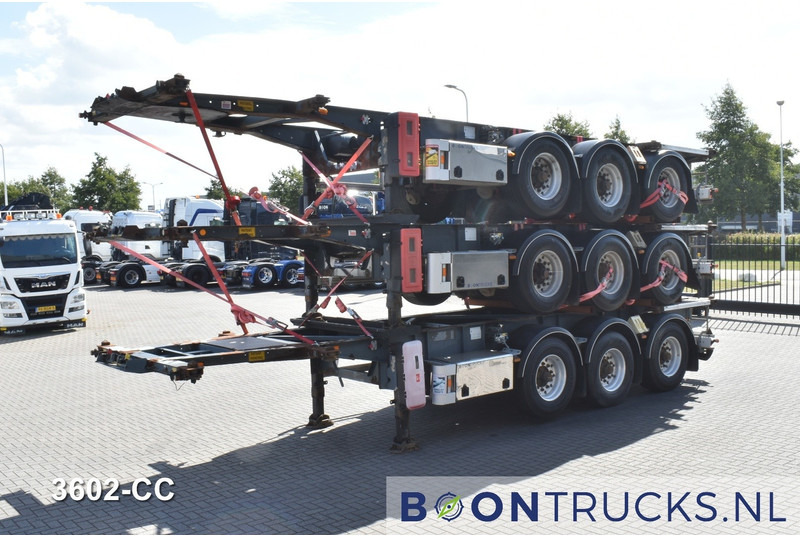 Van Hool 3B0071 STACK PRICE € 12750 | 20-30ft * ADR: FL, AT, OX * 3840 KG * LIFT AXLE - Container/ Wechselfahrgestell Auflieger: das Bild 4 Van Hool 3B0071 STACK PRICE € 12750 | 20-30ft * ADR: FL, AT, OX * 3840 KG * LIFT AXLE - Container/ Wechselfahrgestell Auflieger: das Bild 4