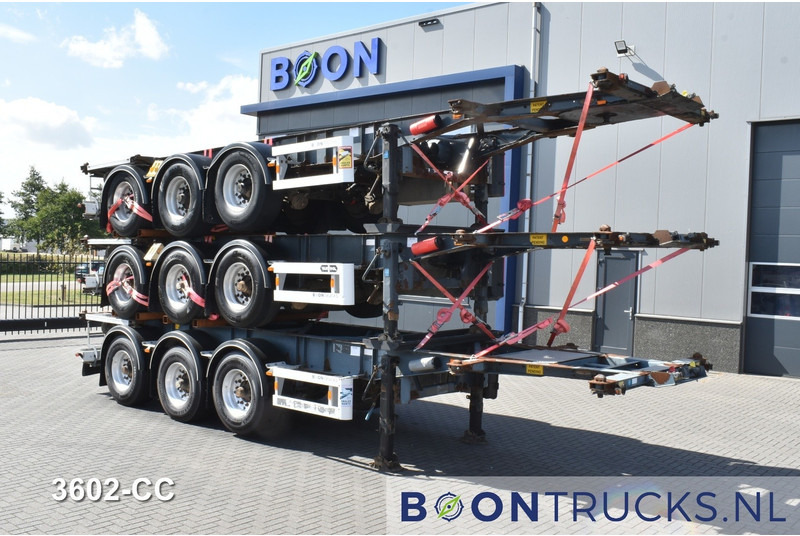 Van Hool 3B0071 STACK PRICE € 12750 | 20-30ft * ADR: FL, AT, OX * 3840 KG * LIFT AXLE - Container/ Wechselfahrgestell Auflieger: das Bild 3 Van Hool 3B0071 STACK PRICE € 12750 | 20-30ft * ADR: FL, AT, OX * 3840 KG * LIFT AXLE - Container/ Wechselfahrgestell Auflieger: das Bild 3
