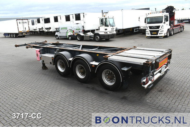Van Hool 3B0071 TANK CHASSIS | 20-30ft * ADR: FL, AT, OX * 3840 KG * LIFT AXLE - Container/ Wechselfahrgestell Auflieger: das Bild 2 Van Hool 3B0071 TANK CHASSIS | 20-30ft * ADR: FL, AT, OX * 3840 KG * LIFT AXLE - Container/ Wechselfahrgestell Auflieger: das Bild 2