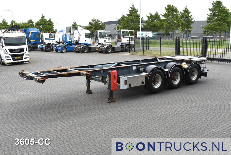 Van Hool 3B0071 TANK CHASSIS | 20-30ft * ADR: FL, AT, OX * 3840 KG * LIFT AXLE - Container/ Wechselfahrgestell Auflieger: das Bild 4 Van Hool 3B0071 TANK CHASSIS | 20-30ft * ADR: FL, AT, OX * 3840 KG * LIFT AXLE - Container/ Wechselfahrgestell Auflieger: das Bild 4