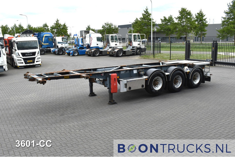 Van Hool 3B0071 TANK CHASSIS | 20-30ft * ADR: FL, AT, OX * 3840 KG * LIFT AXLE - Container/ Wechselfahrgestell Auflieger: das Bild 4 Van Hool 3B0071 TANK CHASSIS | 20-30ft * ADR: FL, AT, OX * 3840 KG * LIFT AXLE - Container/ Wechselfahrgestell Auflieger: das Bild 4