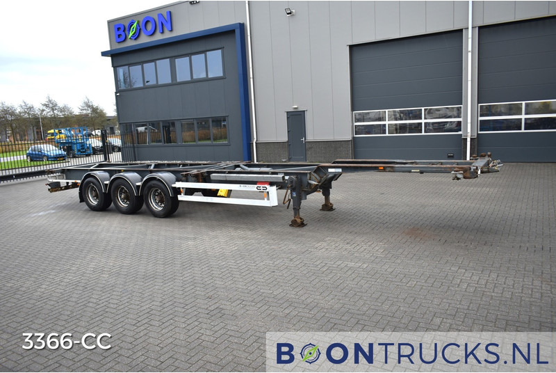 Van Hool 3B2015 FIXED CHASSIS | 2x20-40ft HC * 4600 Kg * NL TRAILER - Container/ Wechselfahrgestell Auflieger: das Bild 3 Van Hool 3B2015 FIXED CHASSIS | 2x20-40ft HC * 4600 Kg * NL TRAILER - Container/ Wechselfahrgestell Auflieger: das Bild 3