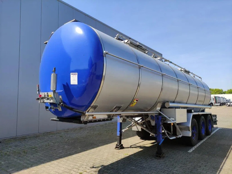 Burg 26165 liter Tankoplegger 1 kamer MET RVS Pomp - Tankauflieger: das Bild 1 Burg 26165 liter Tankoplegger 1 kamer MET RVS Pomp - Tankauflieger: das Bild 1