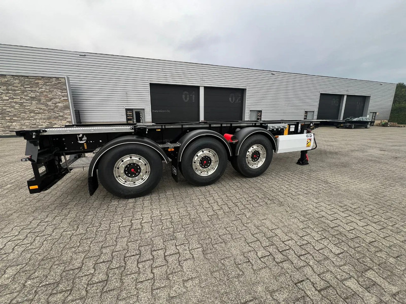 Van Hool NEW 20FT SWAP ADR FL,AT, EXII,EXIII LIFTACHSE TPMS 6x (optional with tank container) - Container/ Wechselfahrgestell Auflieger: das Bild 4 Van Hool NEW 20FT SWAP ADR FL,AT, EXII,EXIII LIFTACHSE TPMS 6x (optional with tank container) - Container/ Wechselfahrgestell Auflieger: das Bild 4