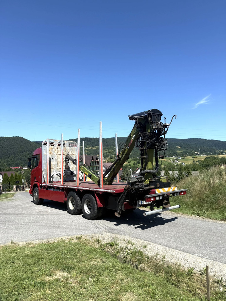 SCANIA R520 XT - Holztransporter, Autokran: das Bild 3 SCANIA R520 XT - Holztransporter, Autokran: das Bild 3