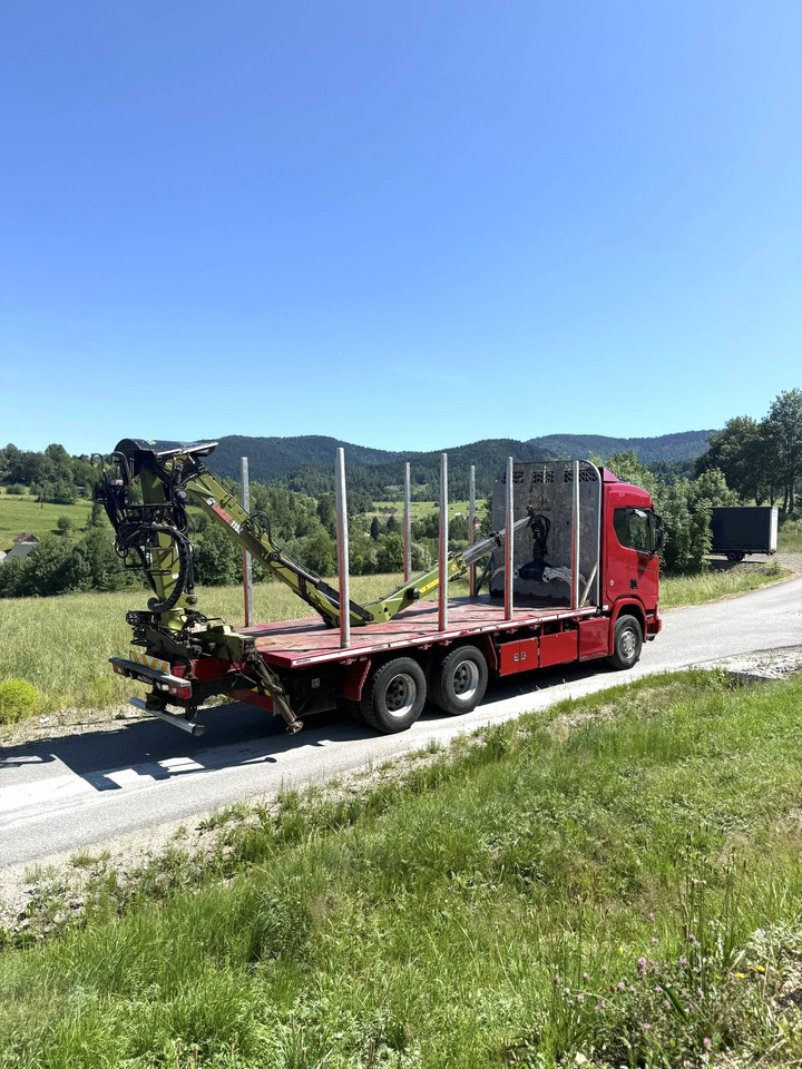 SCANIA R520 XT - Holztransporter, Autokran: das Bild 5 SCANIA R520 XT - Holztransporter, Autokran: das Bild 5
