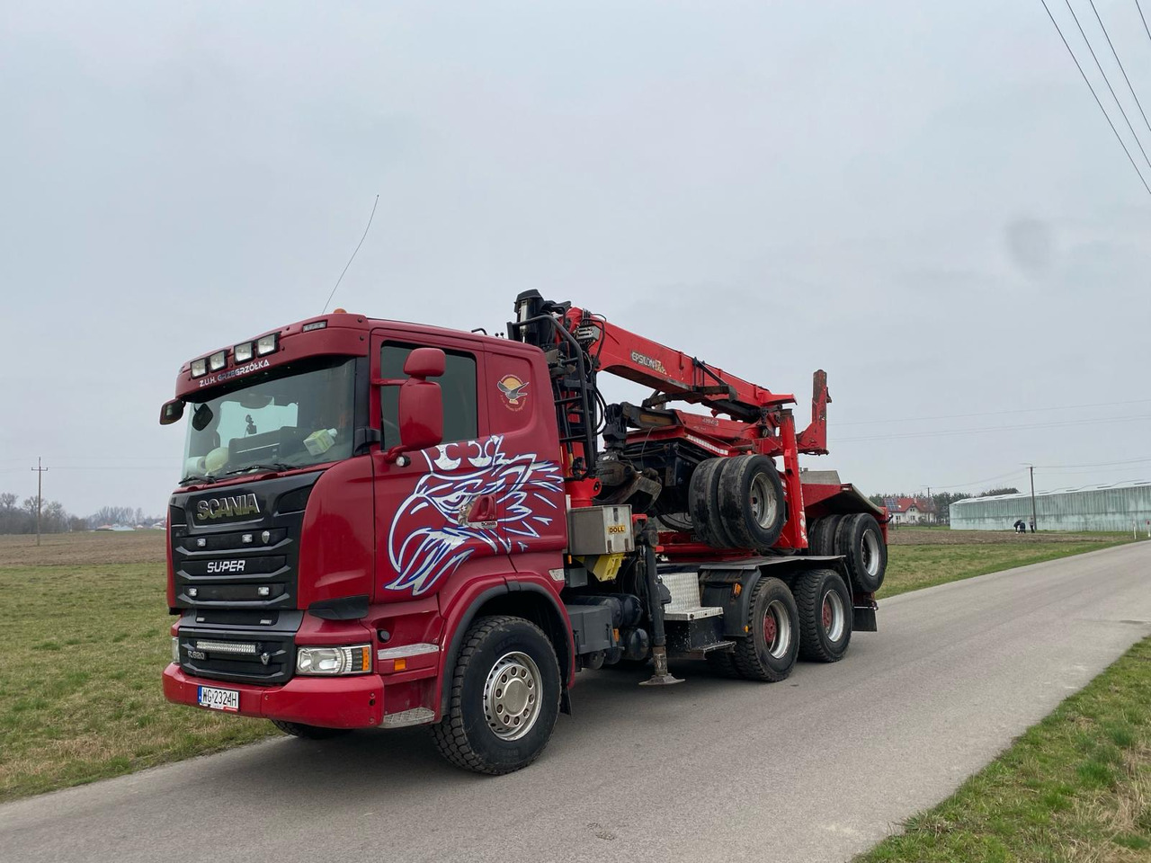 SCANIA R620 - Holztransporter: das Bild 1 SCANIA R620 - Holztransporter: das Bild 1