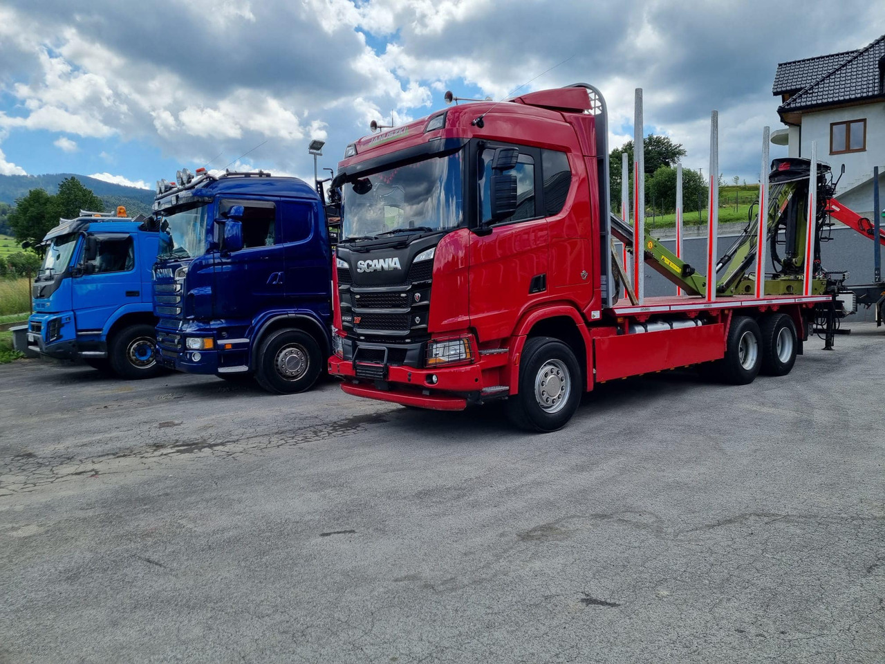 Scania R520 XT V8 - Holztransporter: das Bild 1 Scania R520 XT V8 - Holztransporter: das Bild 1