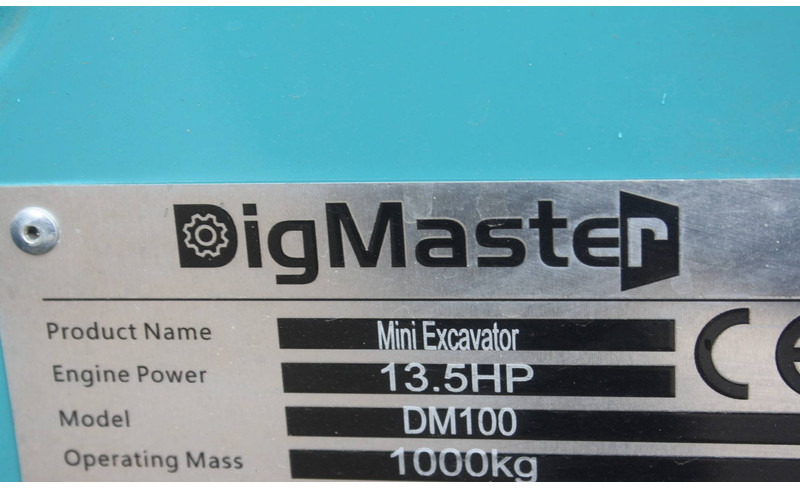 DigMaster DM100 - Minibagger: das Bild 5 DigMaster DM100 - Minibagger: das Bild 5