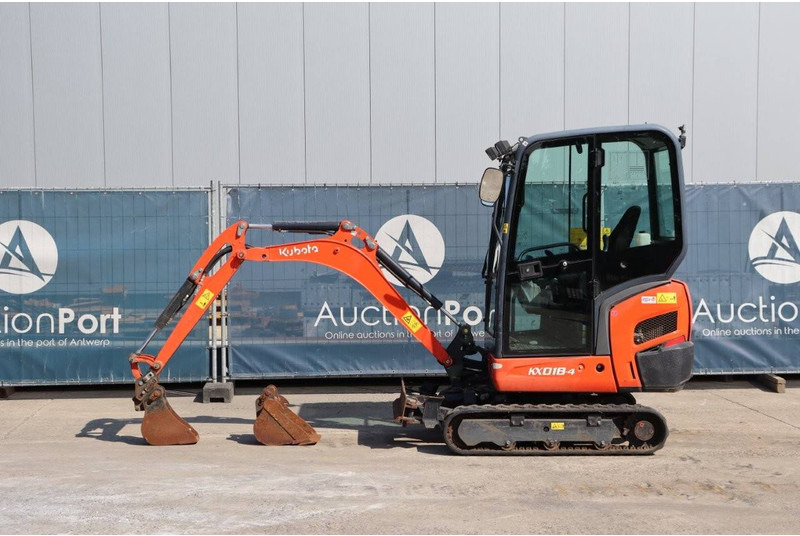 Kubota KX018-4 - Minibagger: das Bild 2 Kubota KX018-4 - Minibagger: das Bild 2