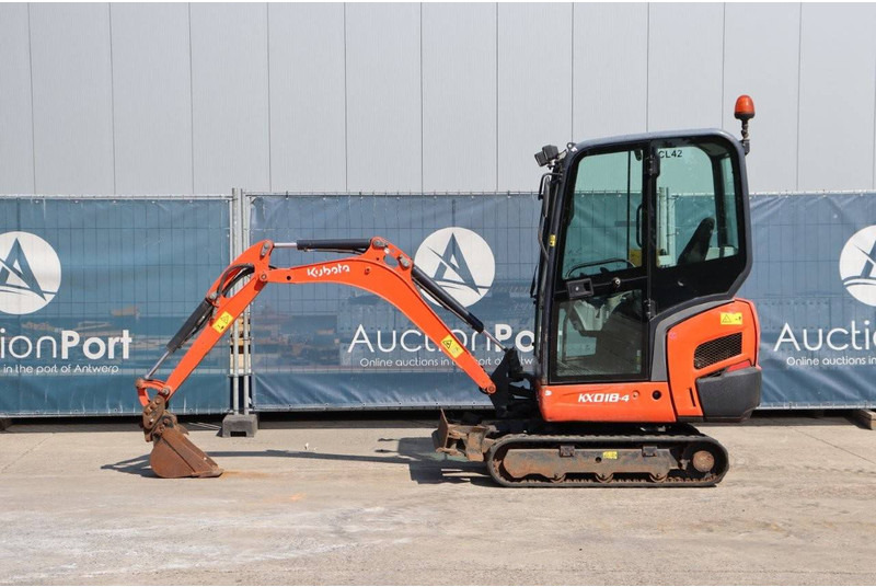 Kubota KX018-4 - Minibagger: das Bild 2 Kubota KX018-4 - Minibagger: das Bild 2