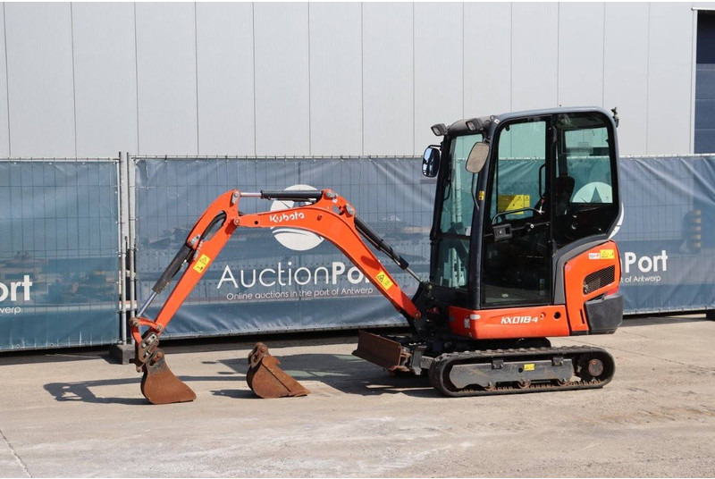 Kubota KX018-4 - Minibagger: das Bild 1 Kubota KX018-4 - Minibagger: das Bild 1