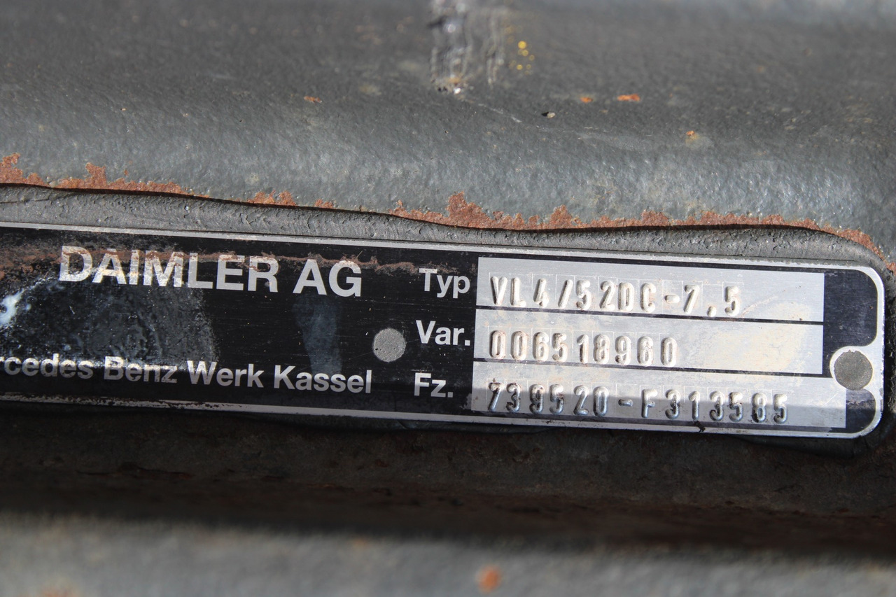 AXA FATA MERCEDES ACTROS MP2 MP3 VL4-520C-7,5 006518960 A9433311601 - Vorderachse für LKW: das Bild 2 AXA FATA MERCEDES ACTROS MP2 MP3 VL4-520C-7,5 006518960 A9433311601 - Vorderachse für LKW: das Bild 2