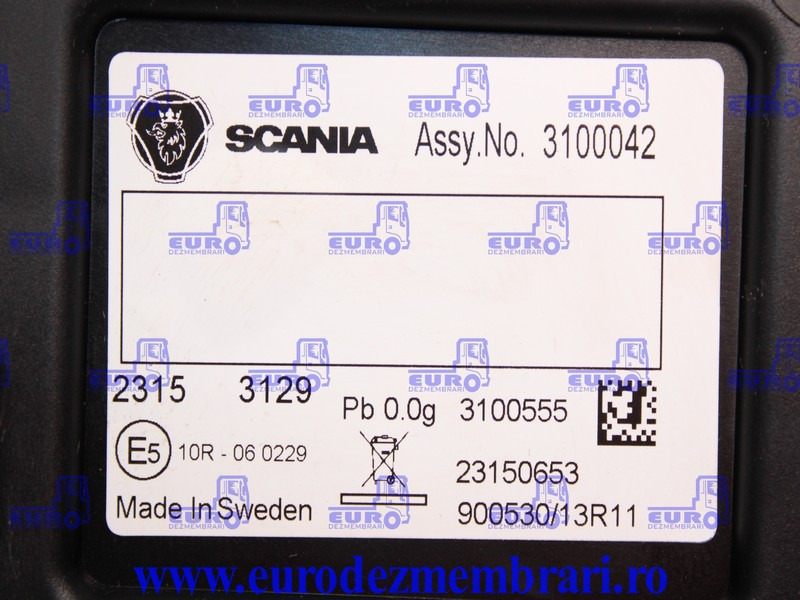 CEAS BORD SCANIA SUPER 3165898, 3139221, 3111299, 3086788, 3069731, 3029711, 2994191, 2943791, 2914824, 2863485, 2870417, 2801311, 2868366, 2839600, 2797228, 2797424, 2717225, 2709872, 2621910, 256676 - Armaturenbrett für LKW: das Bild 3 CEAS BORD SCANIA SUPER 3165898, 3139221, 3111299, 3086788, 3069731, 3029711, 2994191, 2943791, 2914824, 2863485, 2870417, 2801311, 2868366, 2839600, 2797228, 2797424, 2717225, 2709872, 2621910, 256676 - Armaturenbrett für LKW: das Bild 3