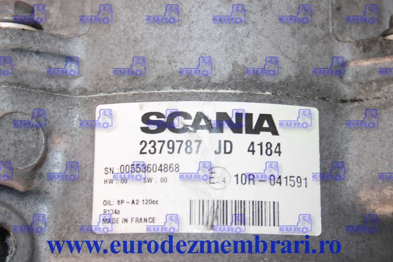 COMPRESOR CLIMA STATIONARE SCANIA 2379787 - Klimakompressor für LKW: das Bild 2 COMPRESOR CLIMA STATIONARE SCANIA 2379787 - Klimakompressor für LKW: das Bild 2