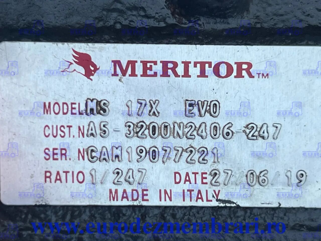 DIFERENTIAL IVECO R=1/247 R=2.47 - Differenzial Getriebe für LKW: das Bild 3 DIFERENTIAL IVECO R=1/247 R=2.47 - Differenzial Getriebe für LKW: das Bild 3