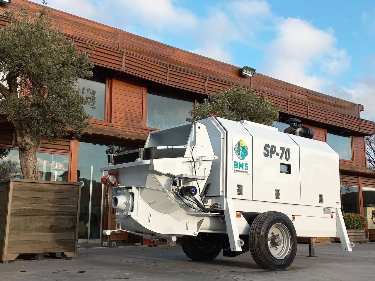 NEU: Stationäre Betonpumpe BMS BSP SP70: das Bild 8