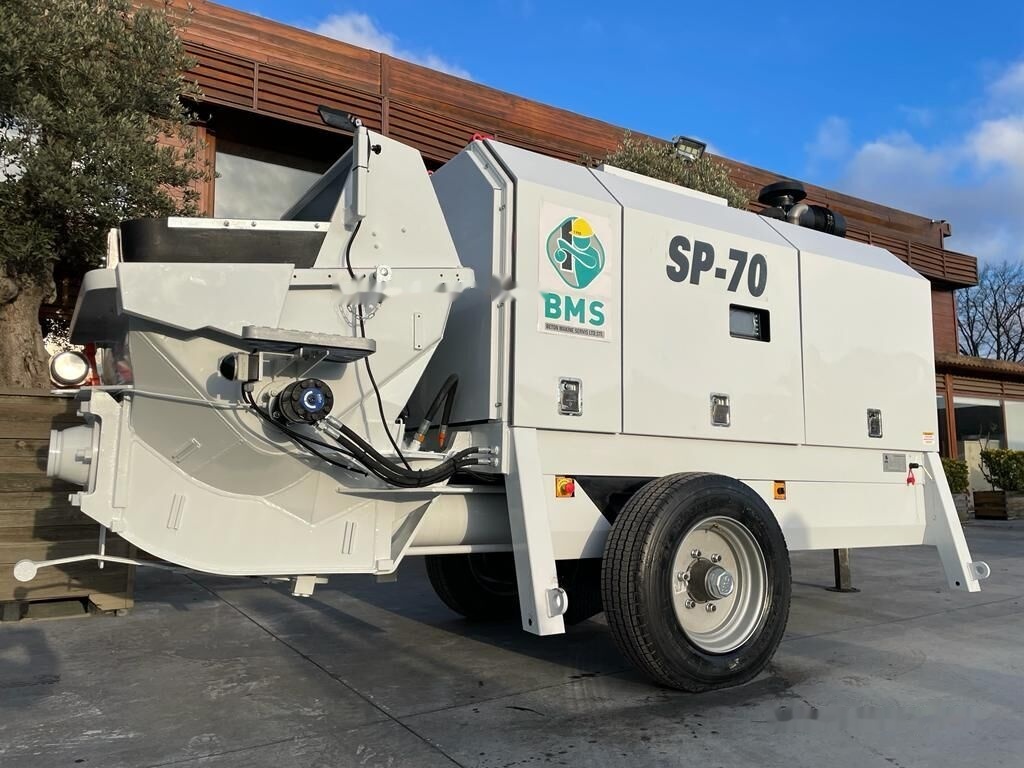 NEU: Stationäre Betonpumpe BMS BSP SP70: das Bild 13