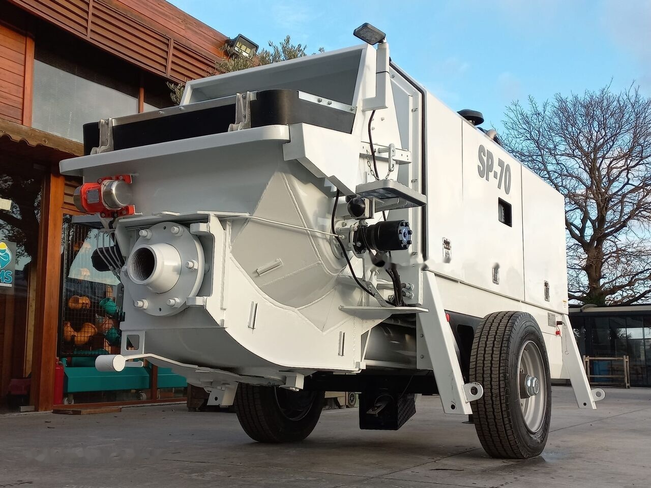 NEU: Stationäre Betonpumpe BMS BSP SP70: das Bild 10