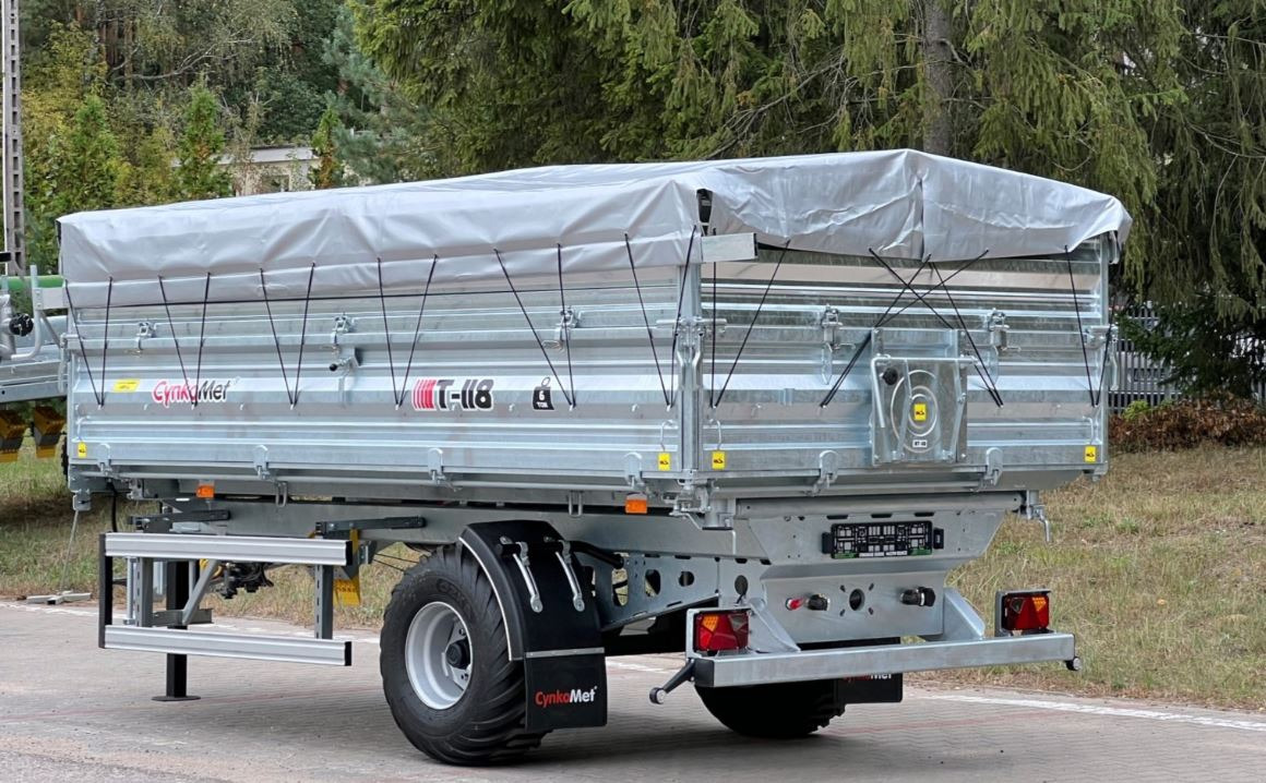 Cynkomet Przyczepa 6 T / ANHÄNGER / TRAILER - Landwirtschaftlicher Kipper: das Bild 4 Cynkomet Przyczepa 6 T / ANHÄNGER / TRAILER - Landwirtschaftlicher Kipper: das Bild 4