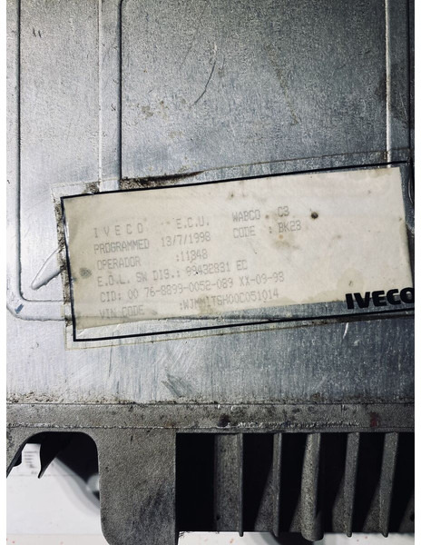 Iveco Wabco 99432831 - Steuergerät: das Bild 2 Iveco Wabco 99432831 - Steuergerät: das Bild 2