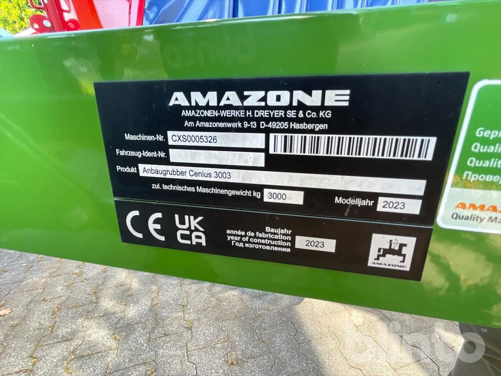 2023 AMAZONE Cenius 3003 / NEU - Grubber: das Bild 5 2023 AMAZONE Cenius 3003 / NEU - Grubber: das Bild 5