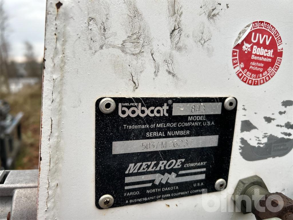 Bobcat 843 - Kompaktlader: das Bild 5 Bobcat 843 - Kompaktlader: das Bild 5