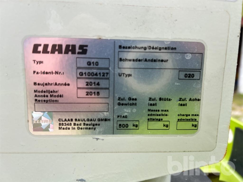 Heuwender/ Wenderechen Claas: das Bild 10