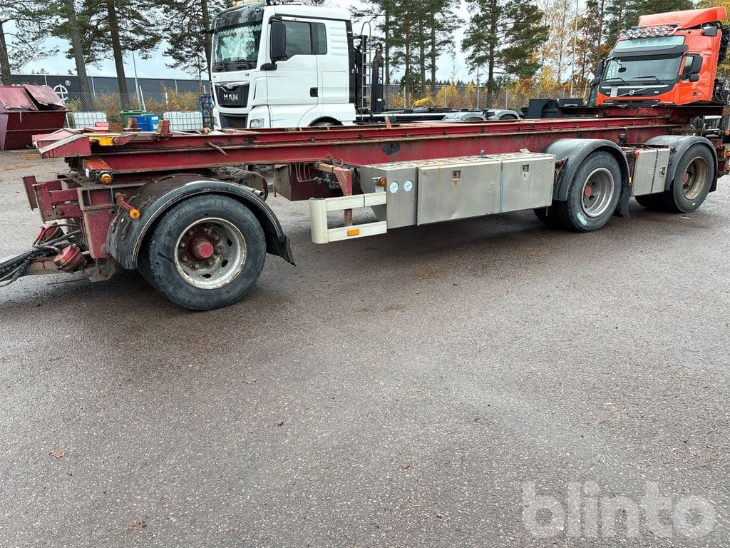 ISTRAIL PKW 186 - Container/ Wechselfahrgestell Anhänger: das Bild 1 ISTRAIL PKW 186 - Container/ Wechselfahrgestell Anhänger: das Bild 1