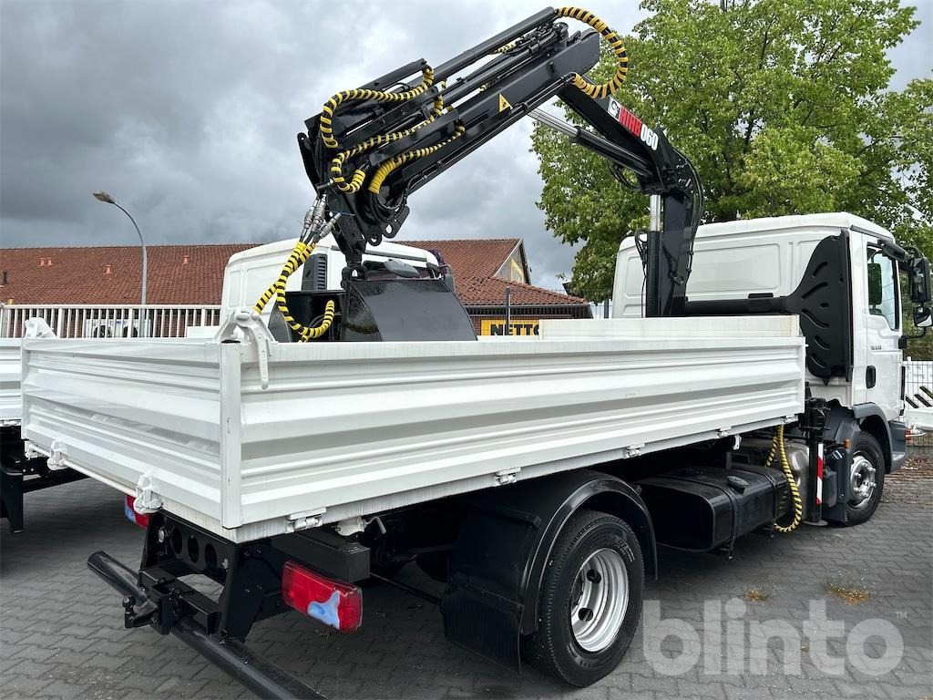 MAN TGL 8.150, Dreiseitenkipper mit Hiab Kran 060.3 (2016) - Kipper, Autokran: das Bild 4 MAN TGL 8.150, Dreiseitenkipper mit Hiab Kran 060.3 (2016) - Kipper, Autokran: das Bild 4