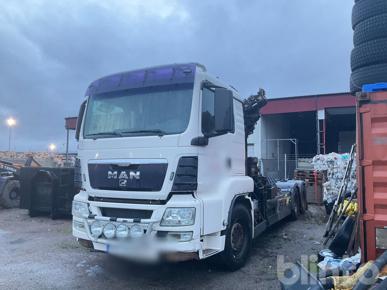 MAN TGS 26.440 6X2-2 BL - Abrollkipper, Autokran: das Bild 1 MAN TGS 26.440 6X2-2 BL - Abrollkipper, Autokran: das Bild 1