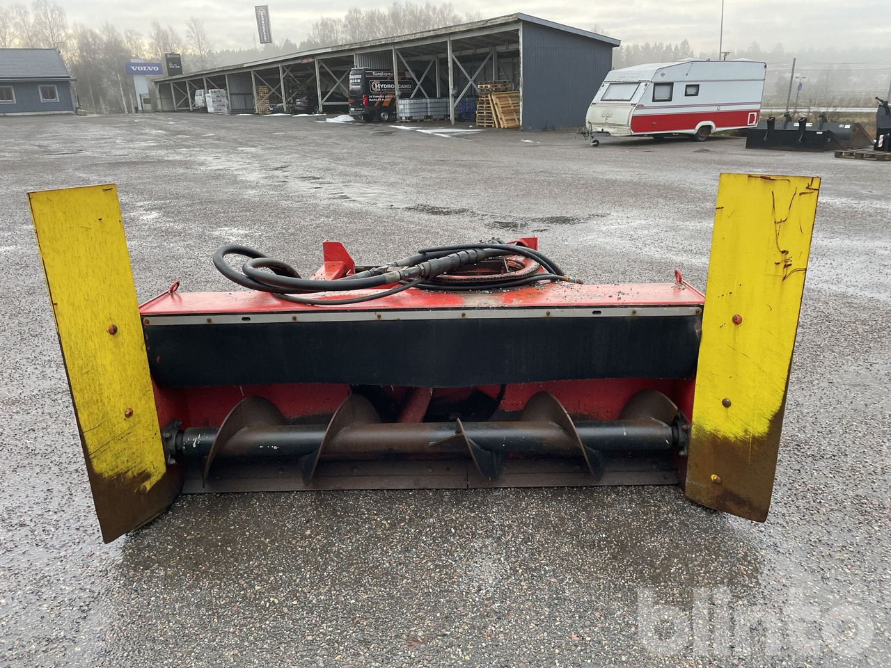 Med två hydrauliska strutar - Schneefräse: das Bild 1 Med två hydrauliska strutar - Schneefräse: das Bild 1