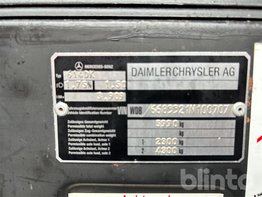 Mercedes 614D (2001) - Pritsche LKW: das Bild 5 Mercedes 614D (2001) - Pritsche LKW: das Bild 5