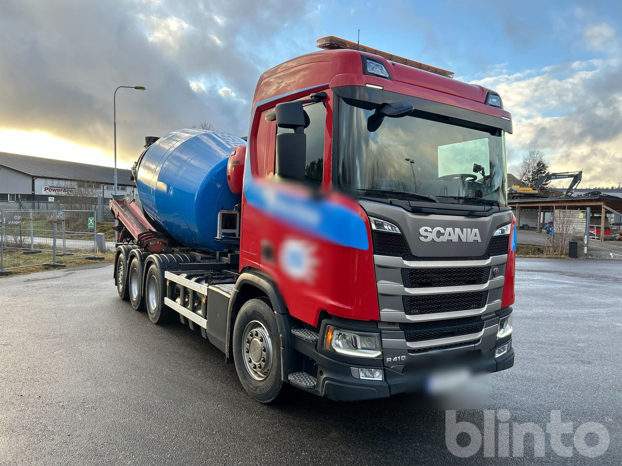 SCANIA R410B 8x4 Betongbil med Lastväxlare CNG Gas - Fahrmischer: das Bild 1 SCANIA R410B 8x4 Betongbil med Lastväxlare CNG Gas - Fahrmischer: das Bild 1