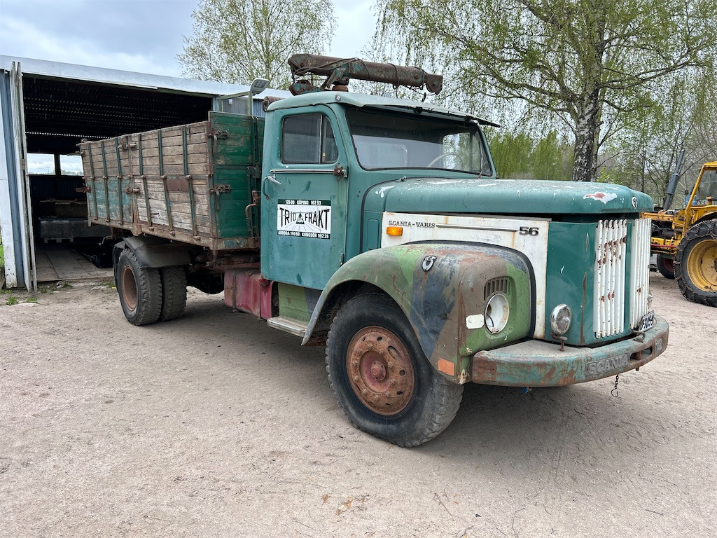 Scania Vabis L56 - Pritsche LKW, Autokran: das Bild 3 Scania Vabis L56 - Pritsche LKW, Autokran: das Bild 3