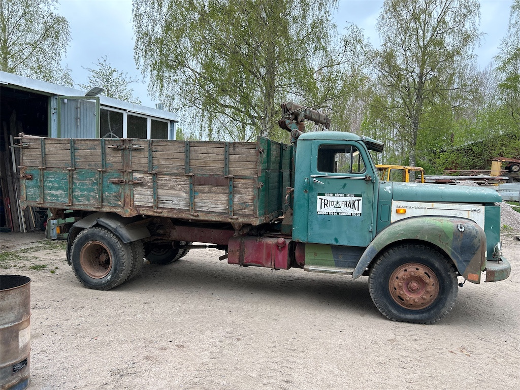 Scania Vabis L56 - Pritsche LKW, Autokran: das Bild 4 Scania Vabis L56 - Pritsche LKW, Autokran: das Bild 4
