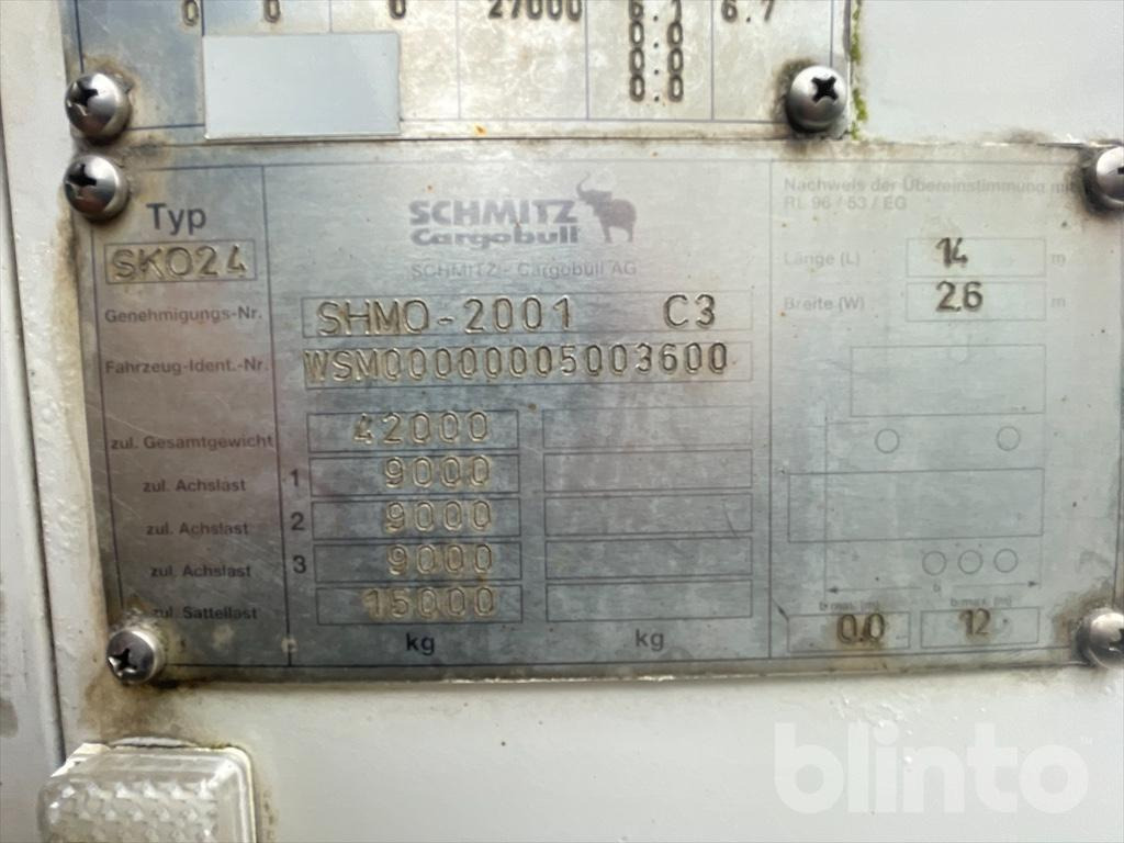 Schmitz Cargobull SK024 (2004) - Koffer Auflieger: das Bild 5 Schmitz Cargobull SK024 (2004) - Koffer Auflieger: das Bild 5