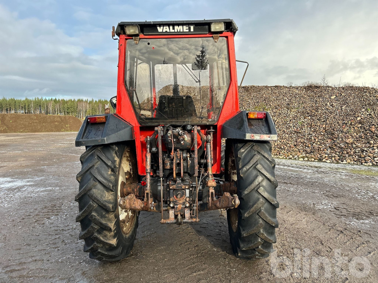 Traktor VALMET 405-4: das Bild 7 Traktor VALMET 405-4: das Bild 7