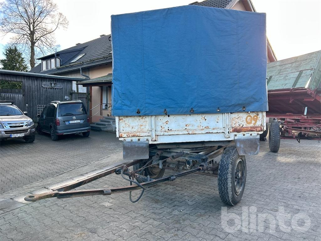 VEB THK 5 Pritsche (1980) - Koffer Anhänger: das Bild 5 VEB THK 5 Pritsche (1980) - Koffer Anhänger: das Bild 5