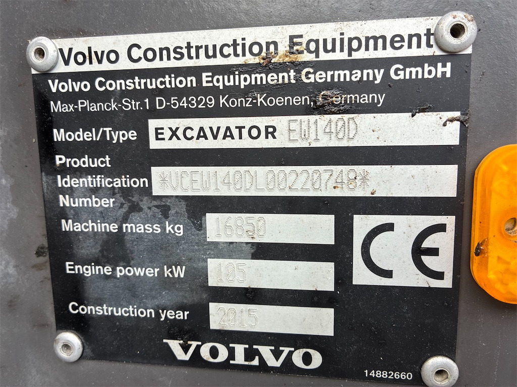Mobilbagger Volvo EW140D: das Bild 32