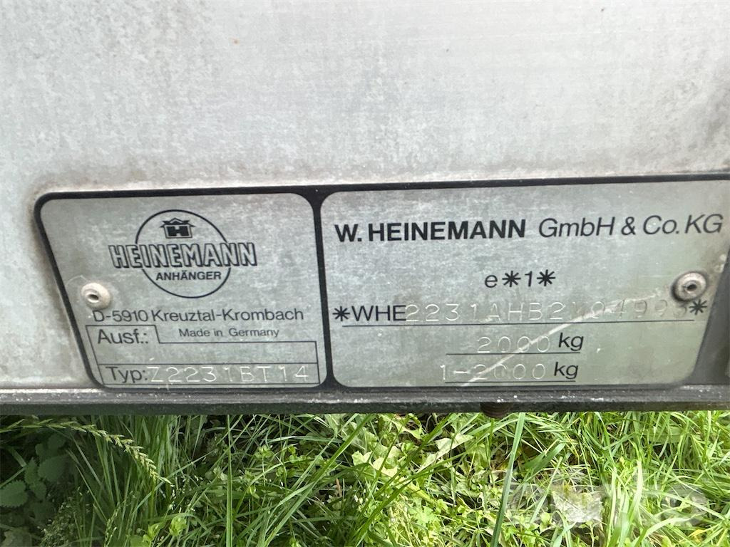 Z2231BT14 Heinemann (1998) - Pritschenanhänger/ Plattformanhänger: das Bild 5 Z2231BT14 Heinemann (1998) - Pritschenanhänger/ Plattformanhänger: das Bild 5