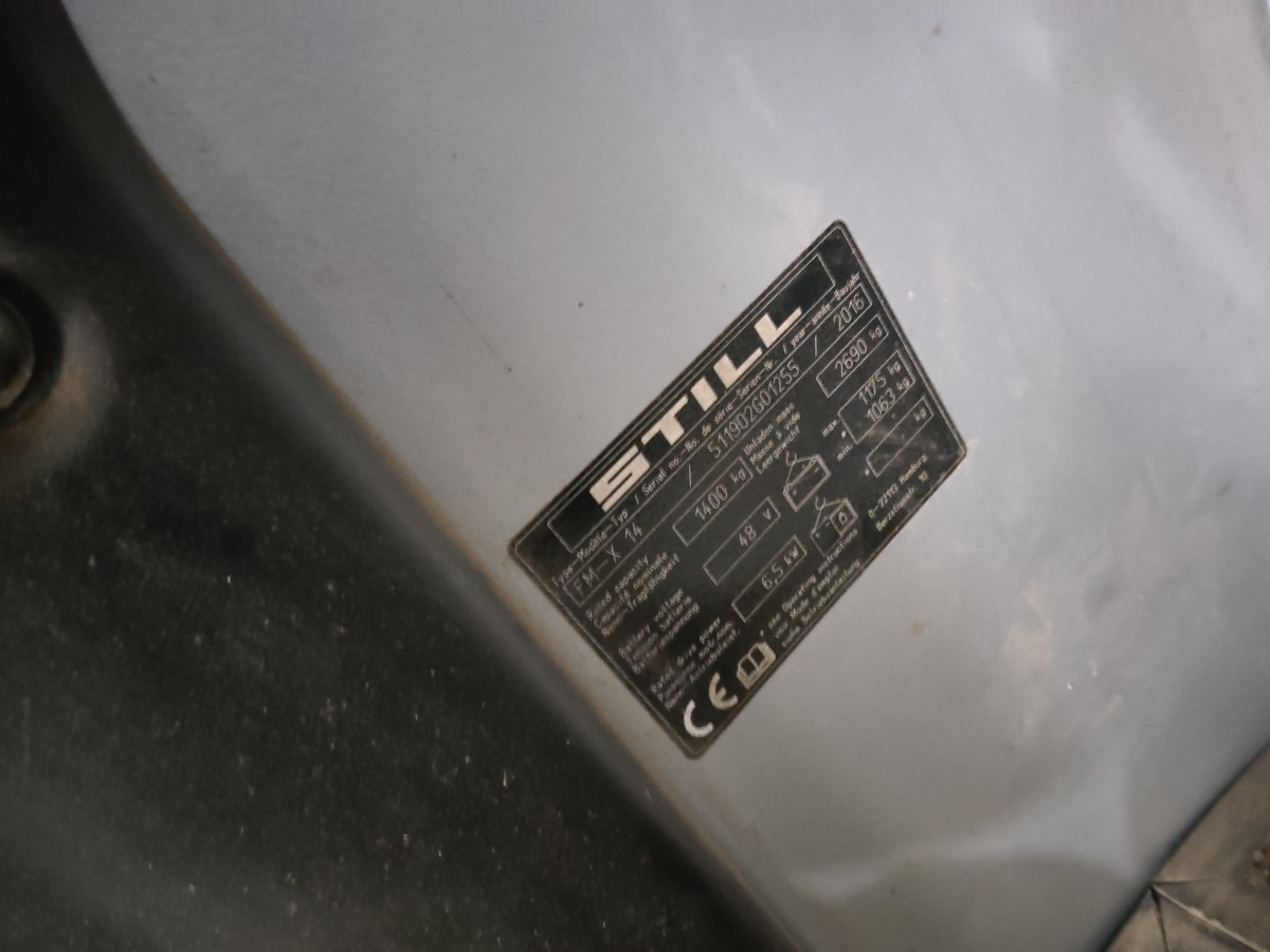 Still FM-X14 - Schubmaststapler: das Bild 5 Still FM-X14 - Schubmaststapler: das Bild 5