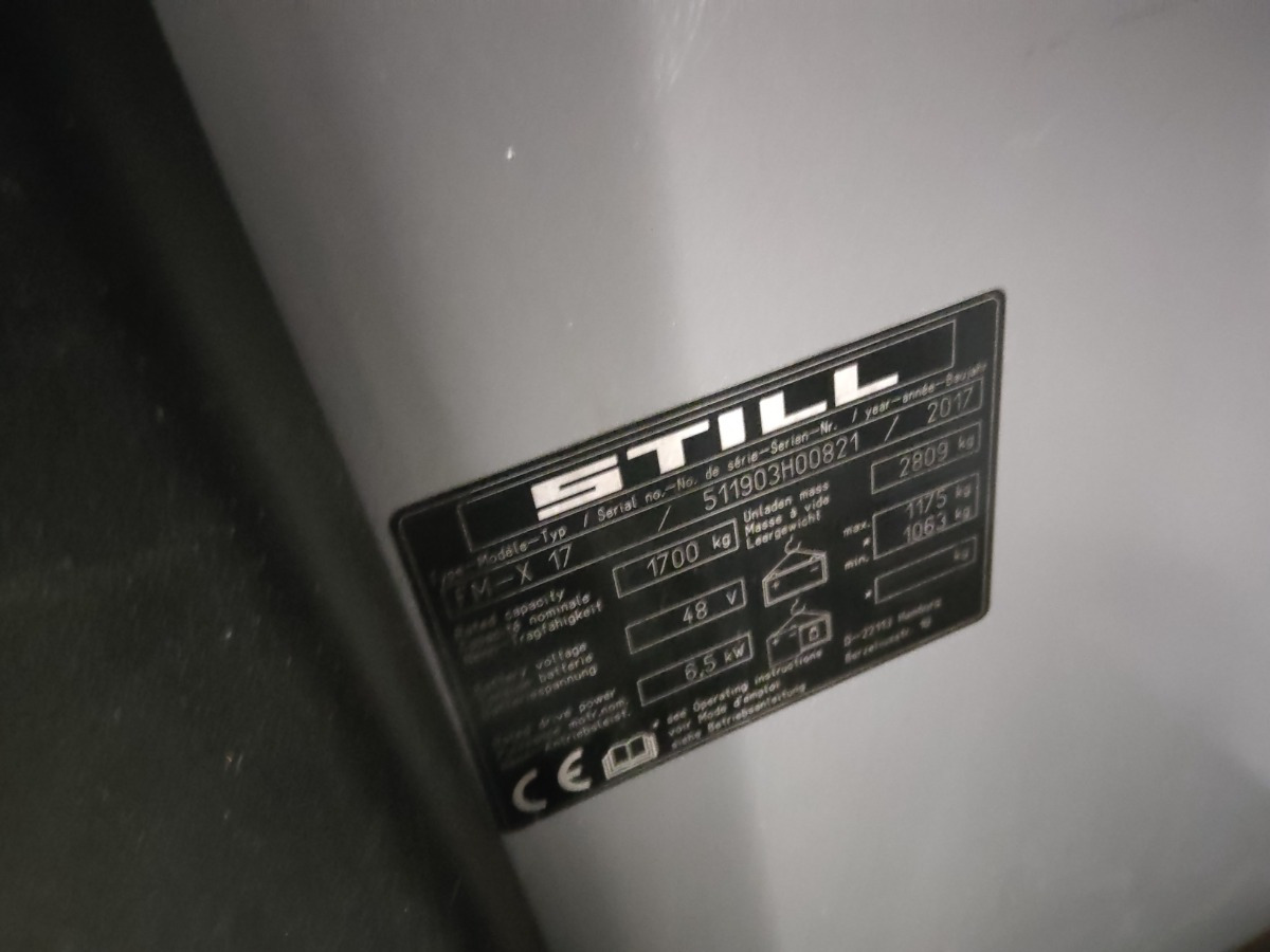 Still FM-X17 - Schubmaststapler: das Bild 5 Still FM-X17 - Schubmaststapler: das Bild 5