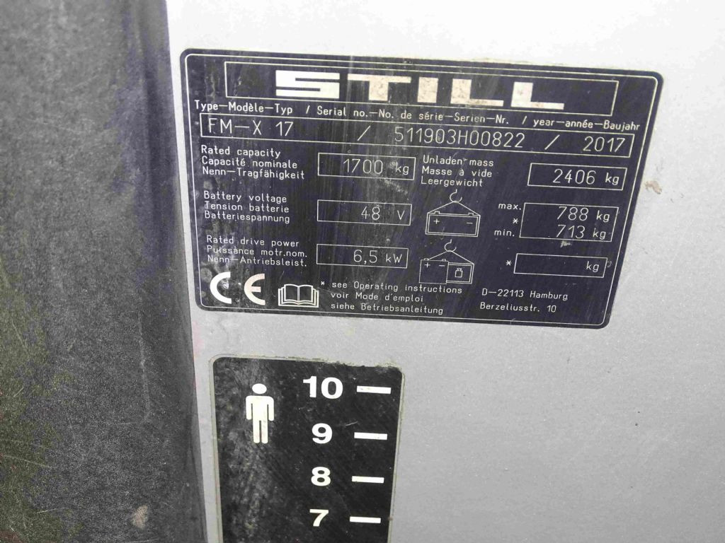 Still FM-X17 - Schubmaststapler: das Bild 5 Still FM-X17 - Schubmaststapler: das Bild 5