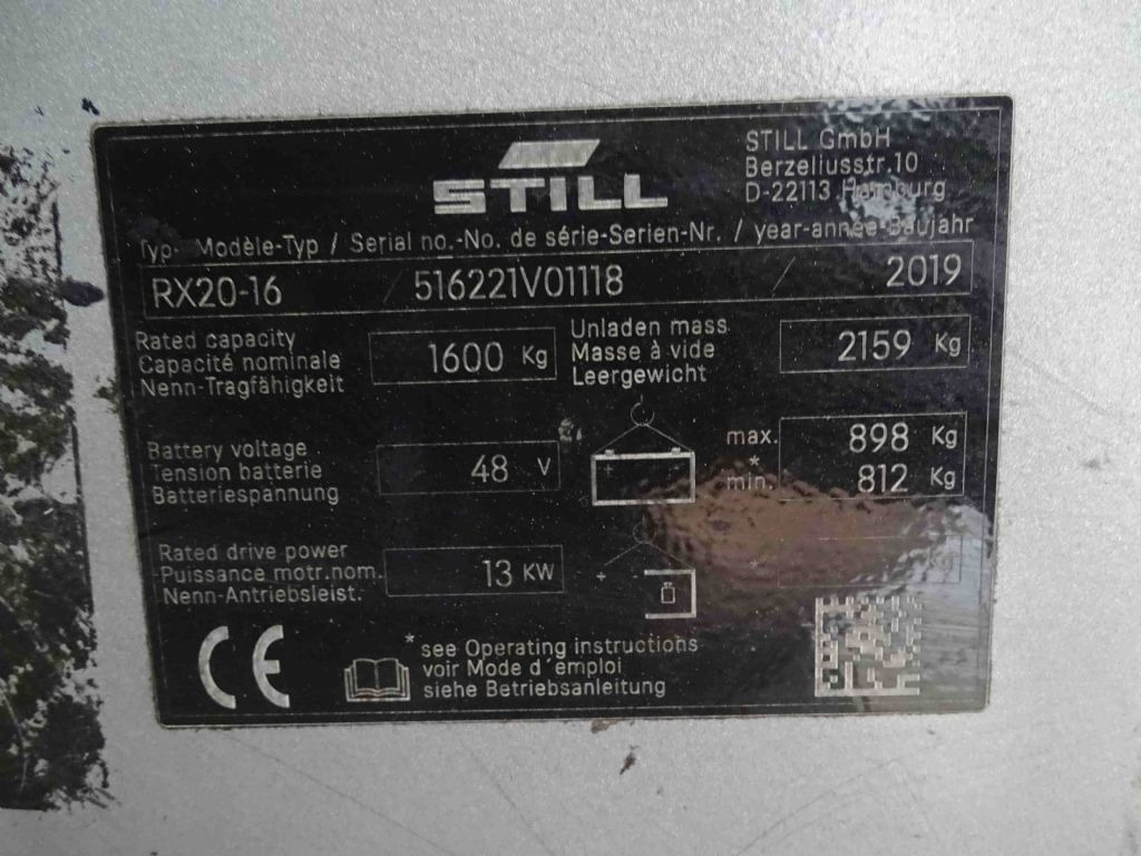 Still RX20-16 - Elektrostapler: das Bild 5 Still RX20-16 - Elektrostapler: das Bild 5