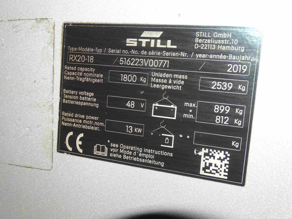 Still RX20-18 - Elektrostapler: das Bild 5 Still RX20-18 - Elektrostapler: das Bild 5